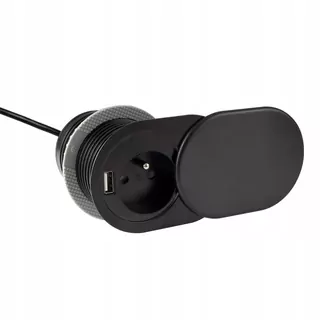 SILDE BOX zapustená zásuvka s USB portom